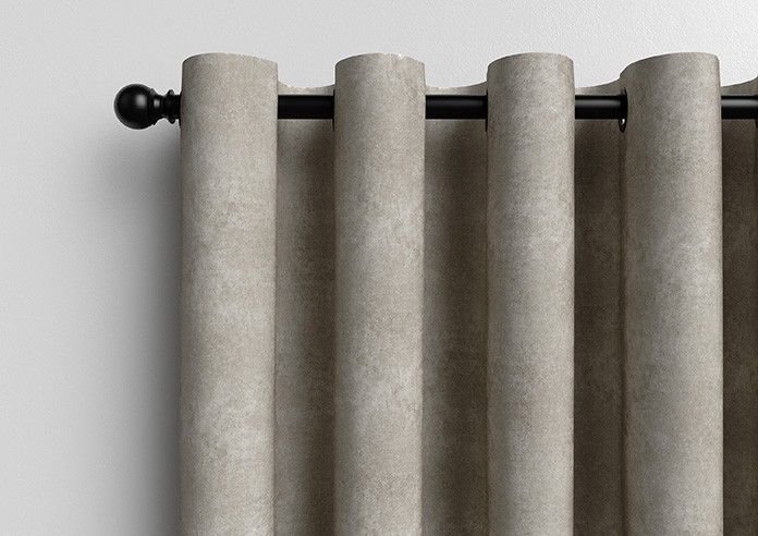 Florence Faux Suede, Taupe Brown - Made to Measure Curtains - Image 13